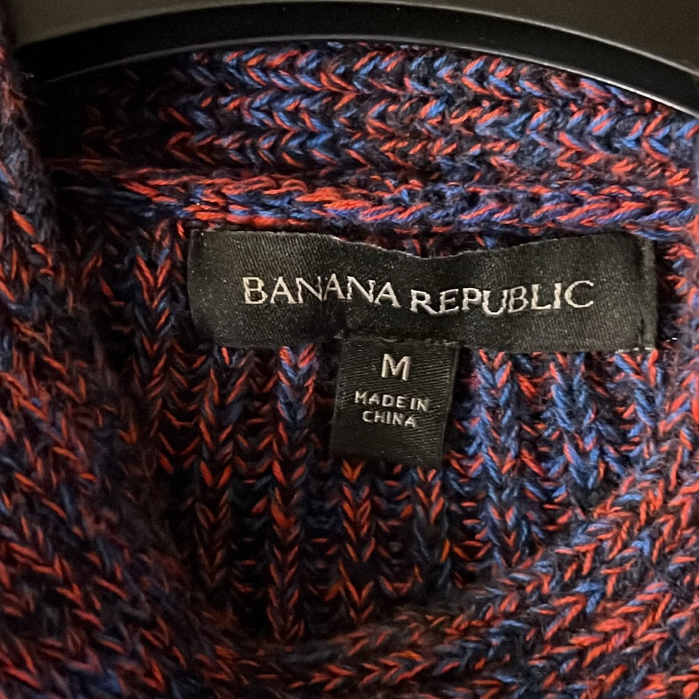 Banana Republic sweater
 ( Elegant  fabric / knits )
  ( deep colors )